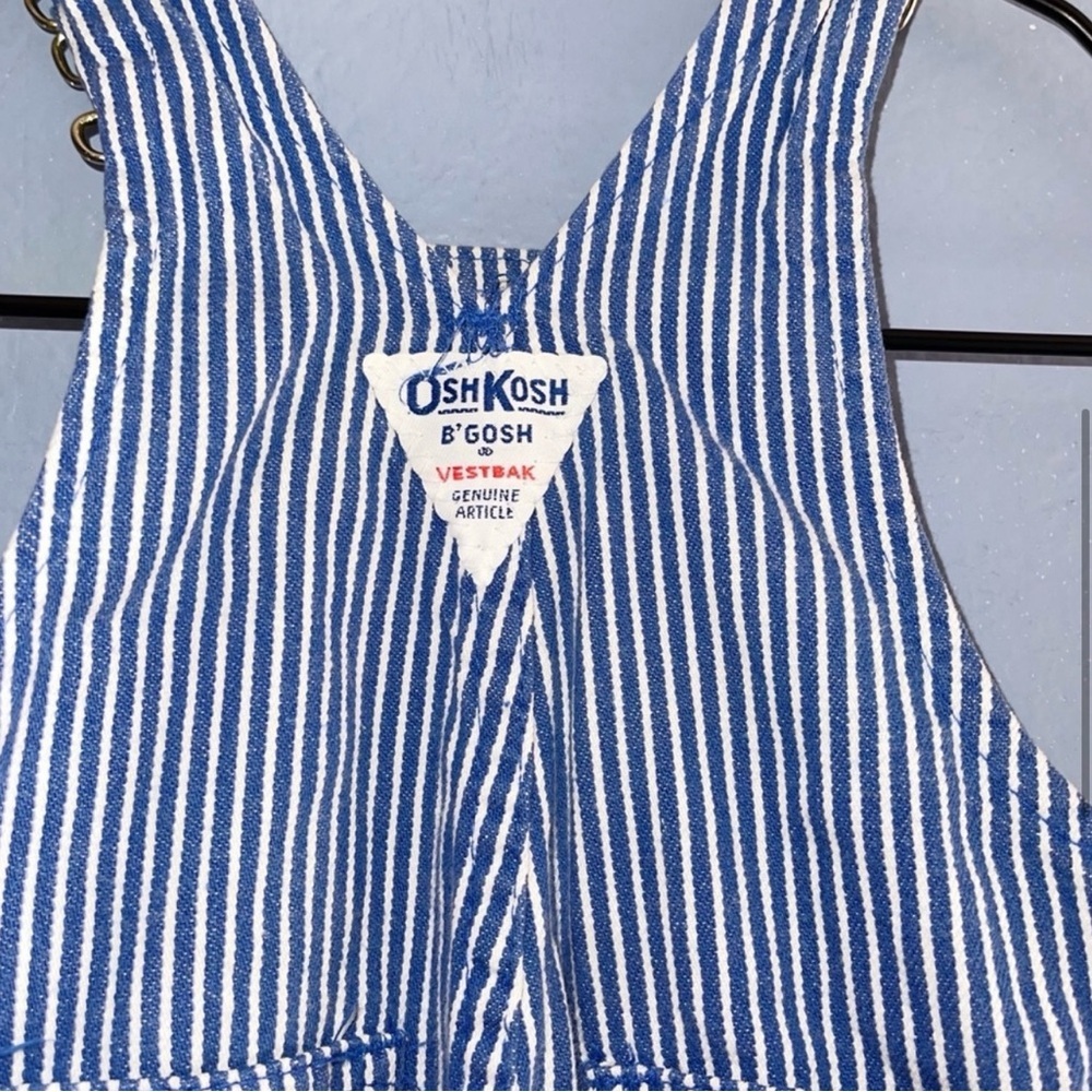 Oshkosh B'Gosh VINTAGE 90s VESTBAK STRIPPED
OVERALL 3/6 Months - Picture 6 of 9